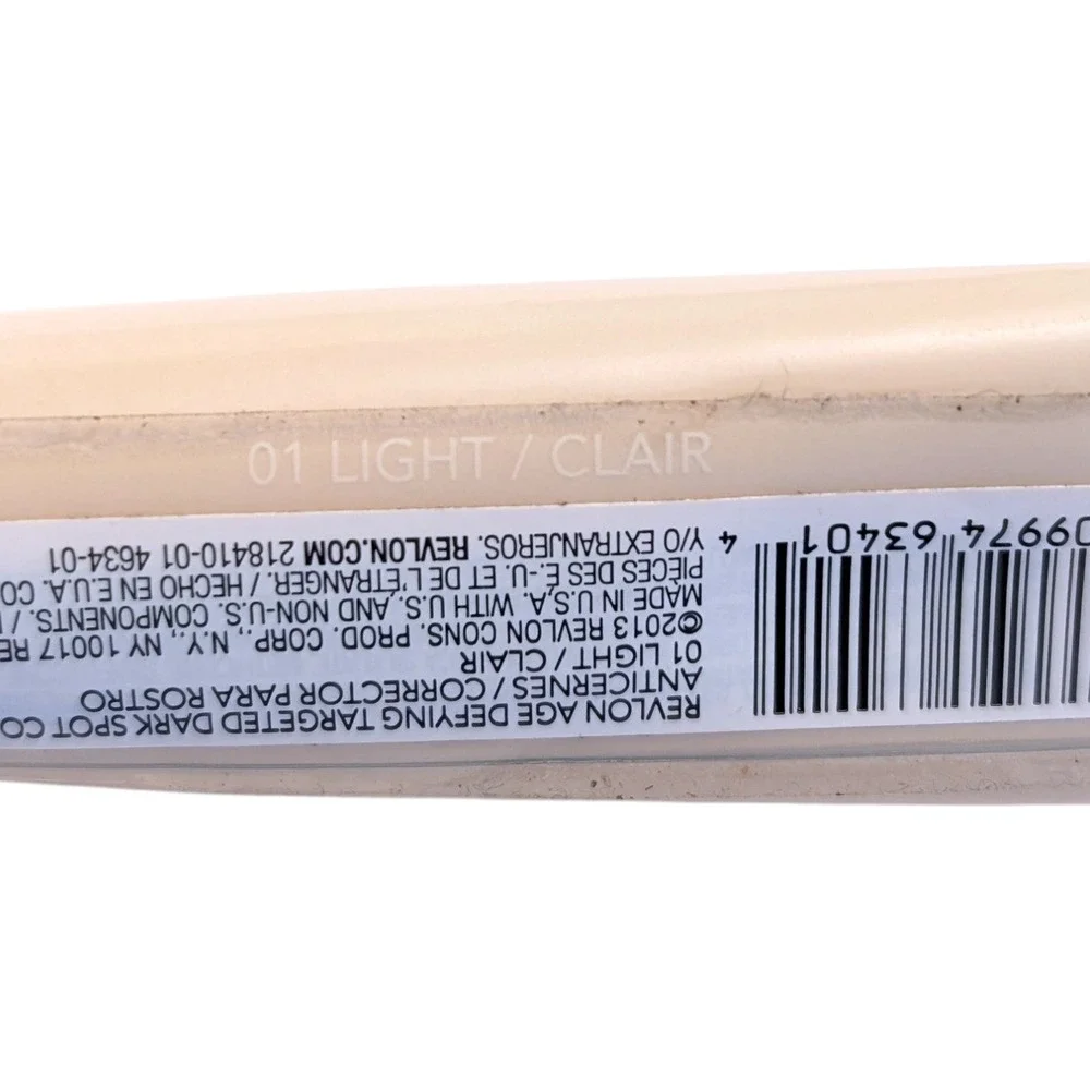 Revlon Age Defying Targeted Dark Spot Concealer Treatment 01 Light Clair 0.25 oz